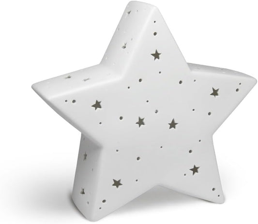 Star - Handmade Porcelain Table Lamp