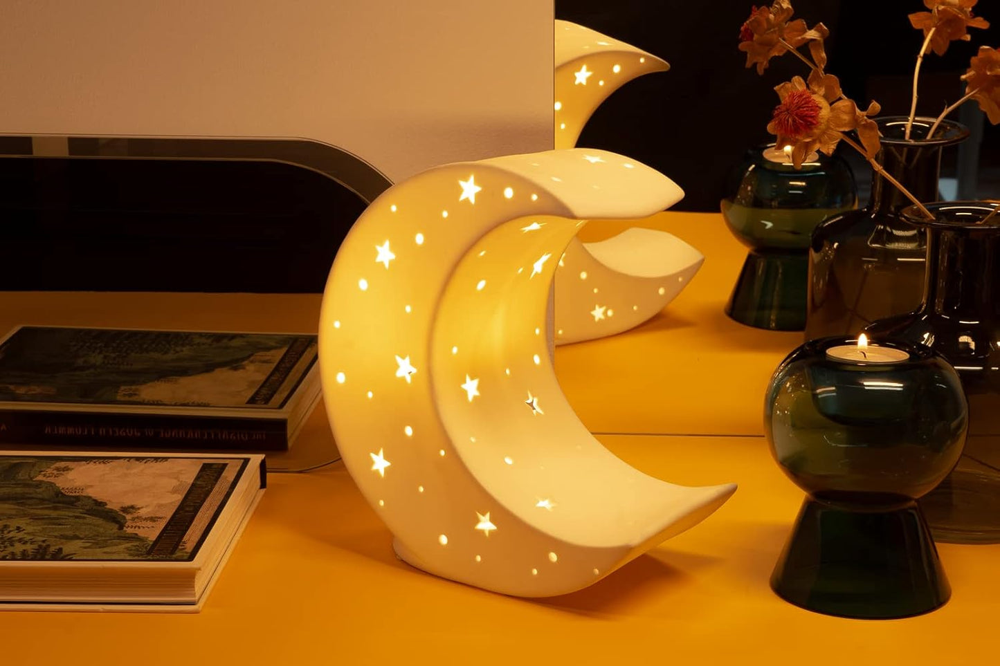 Moon - Handmade Porcelain Table Lamp