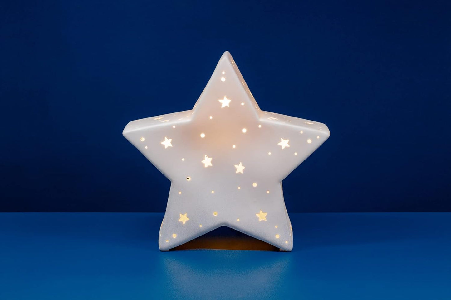 Star - Handmade Porcelain Table Lamp