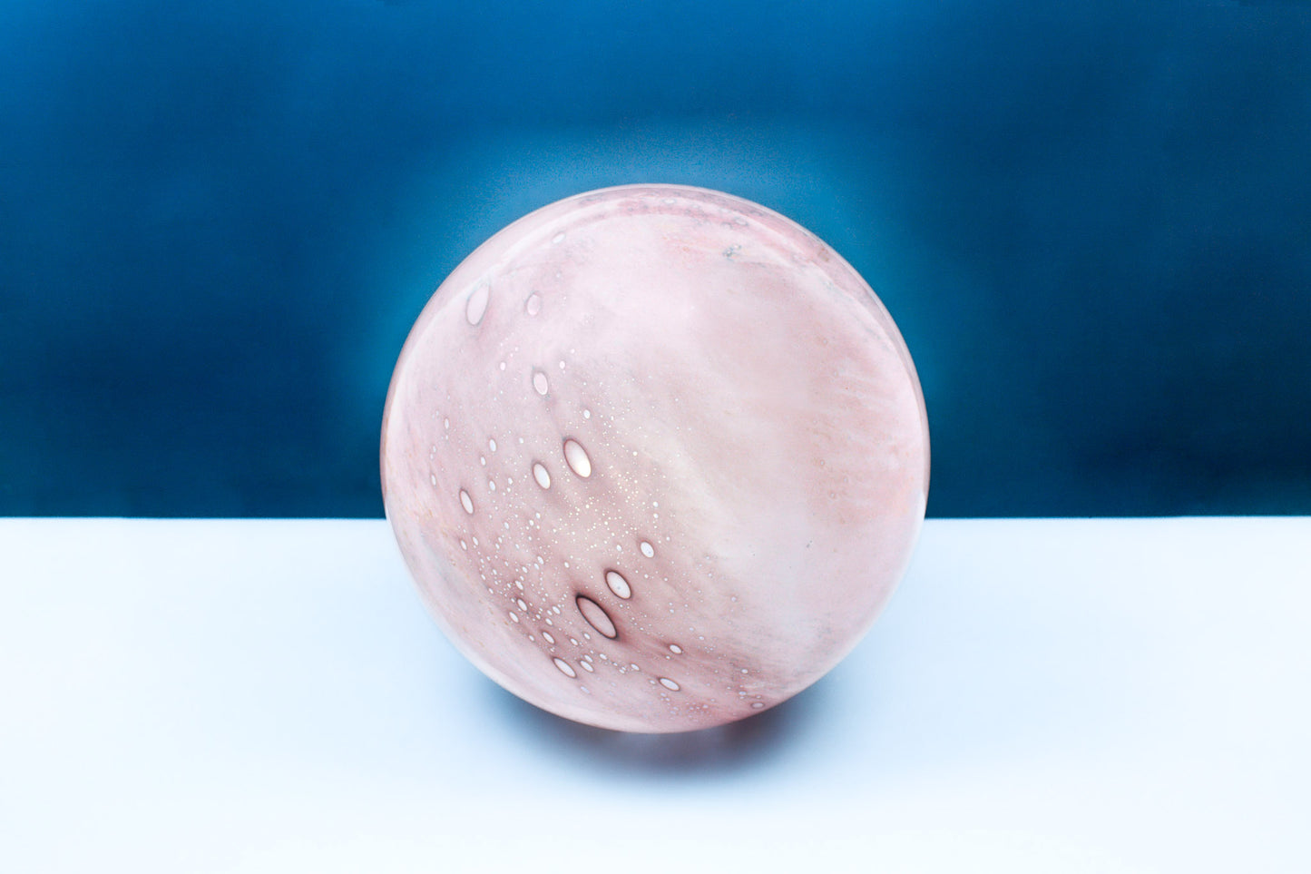 Jupiter - Large Hand Blown Glass Lamp