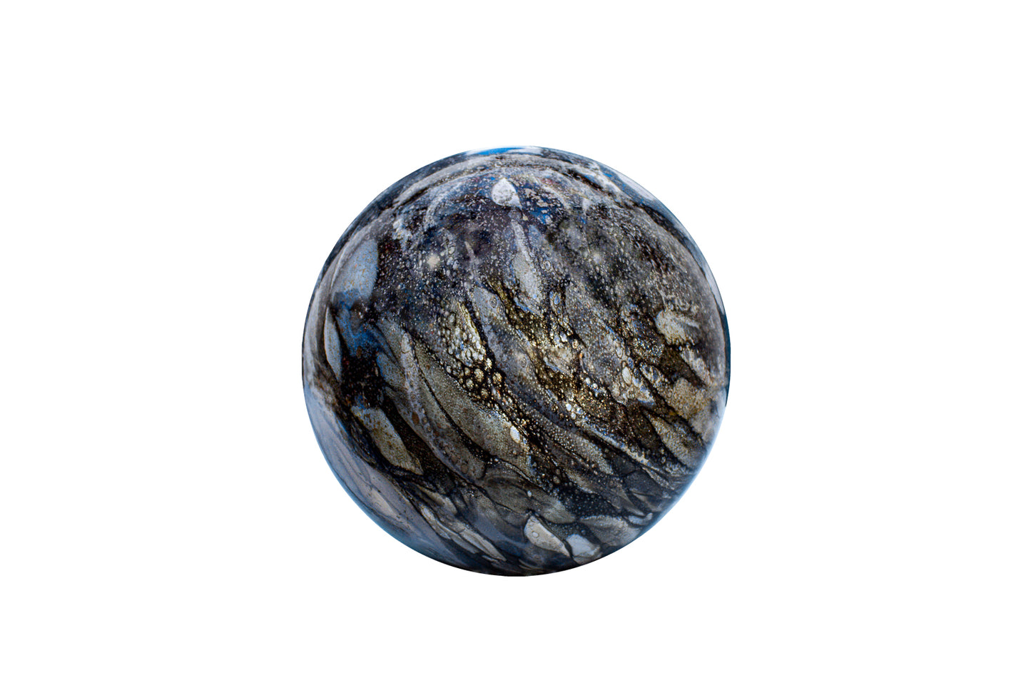 Smokey Quartz - Large HandBlown Glass Lamp