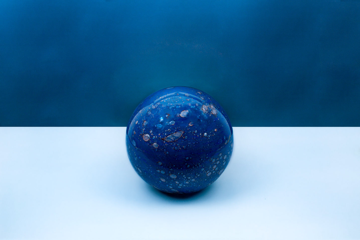 Lapiz Lazu - Small HandBlown Glass Lamp
