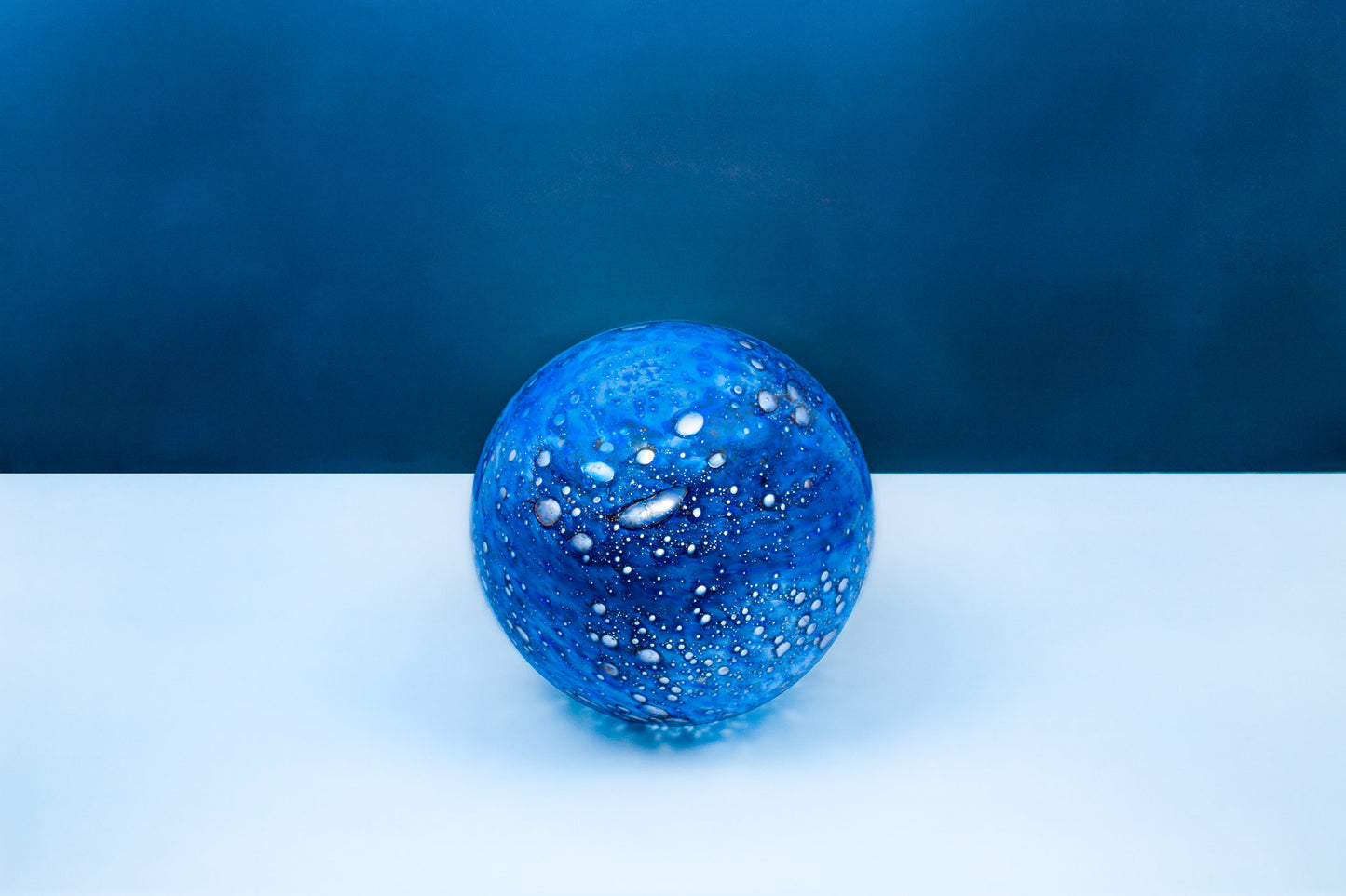 Lapiz Lazu - Small HandBlown Glass Lamp