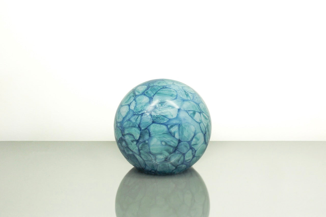 Spring Water - Small HandBlown Glass Lamp