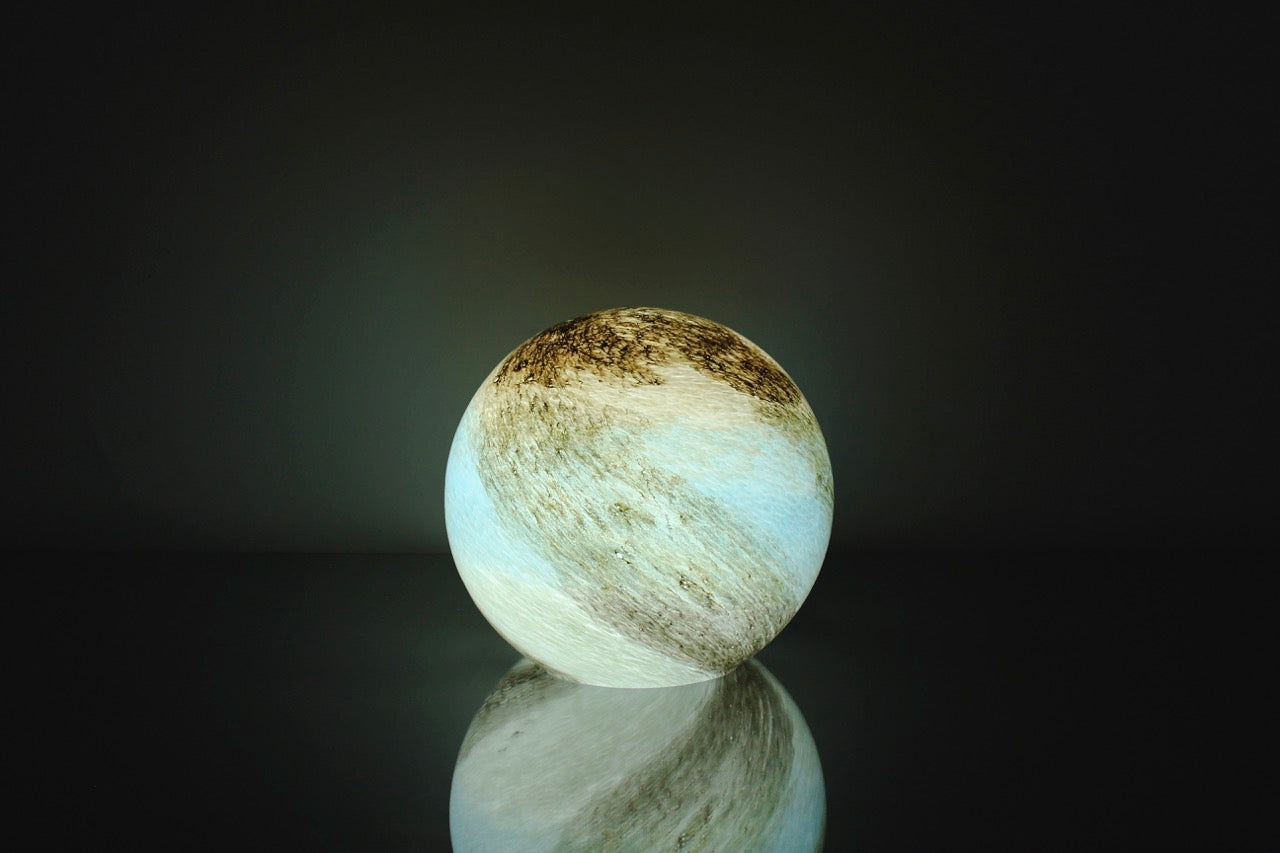 Forest - Small HandBlown Glass Lamp