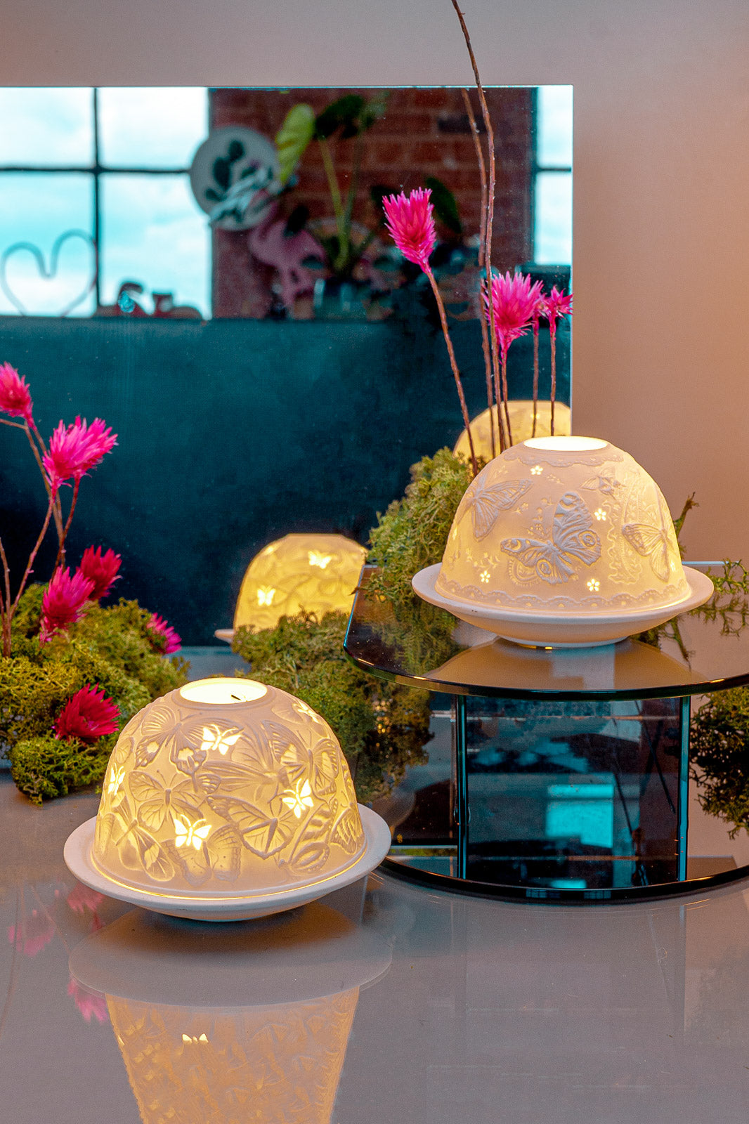 Butterflies - Tea-light Holder