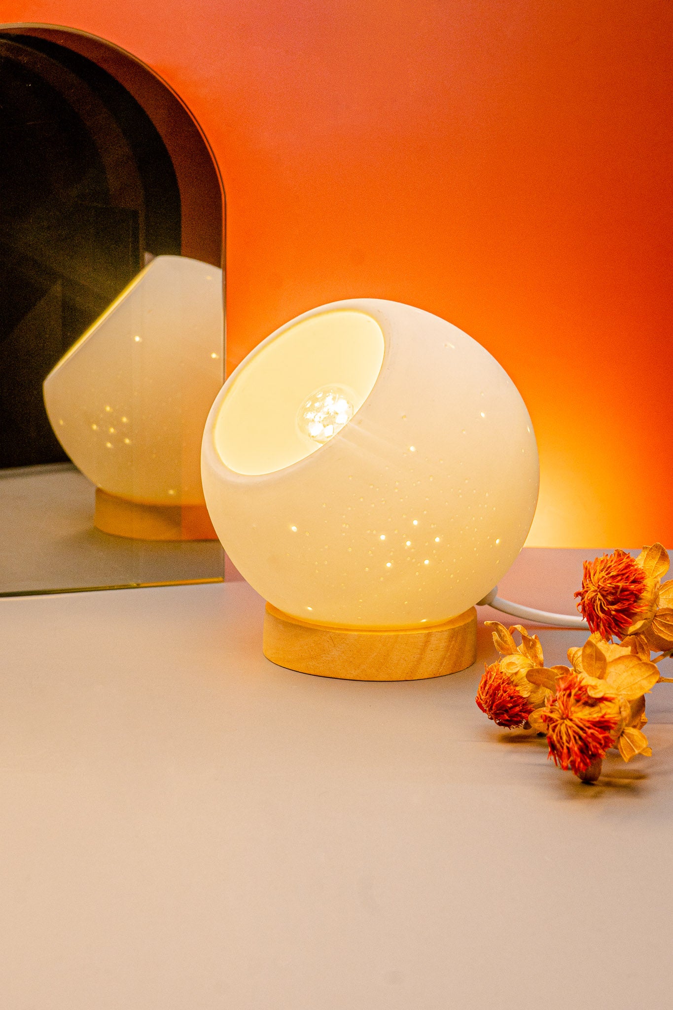 Handmade Porcelain Desk Lamp
