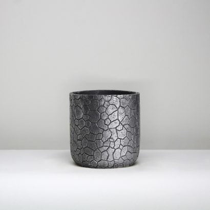 Silver Rustic 9 Plant Pot