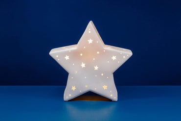 Star - Handmade Porcelain Table Lamp