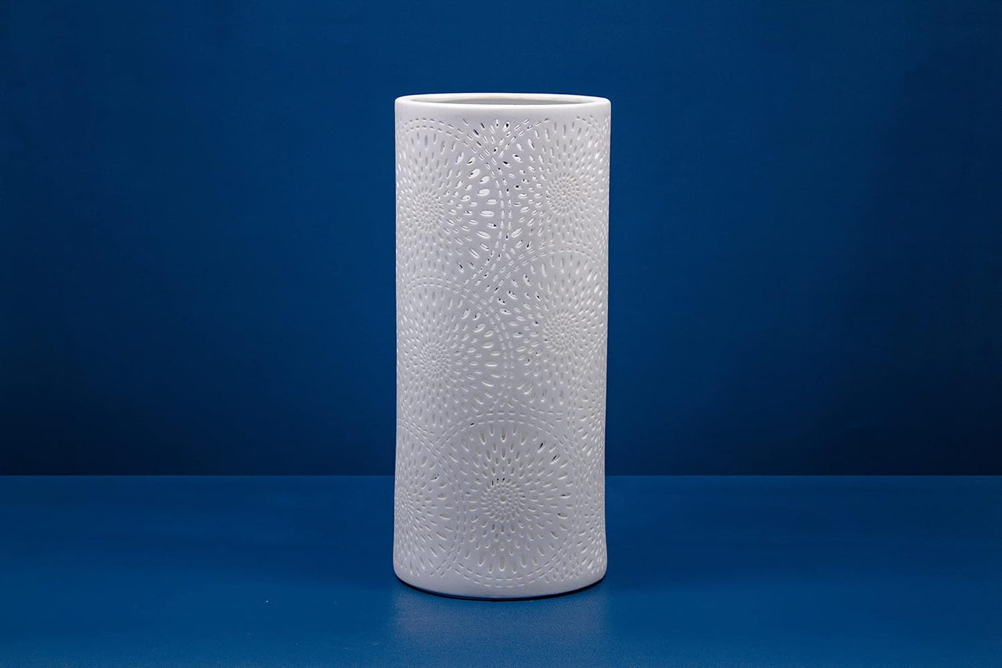 Handmade Fireworks Porcelain Column Lamp