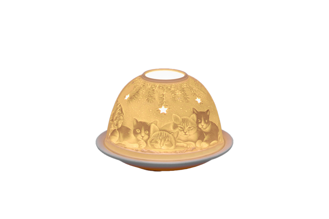 Christmas Cats - Tea-light Holder