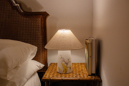 Floral Fabric Table Lamp