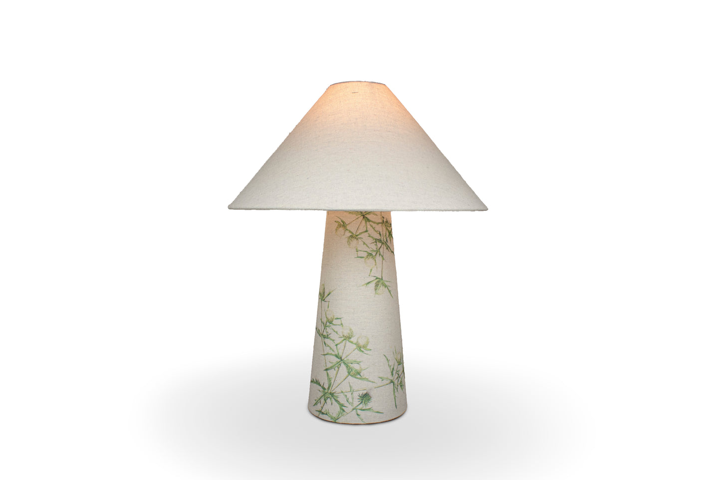 Floral Fabric Table Lamp