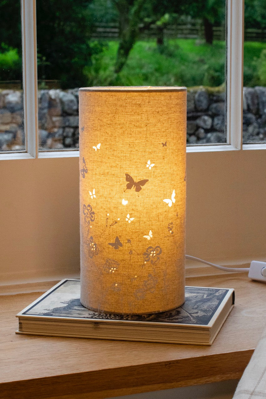 Butterflies Fabric Lamp