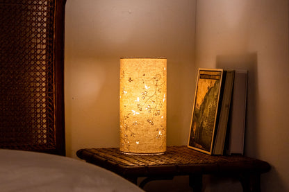 Butterflies and Dragonflies Fabric Lamp