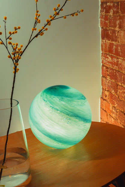 Whirlpool - Large HandBlown Glass Lamp