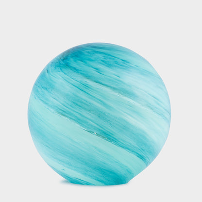 Handblown Glass Sphere Lamp 28cm | Colour Changing, Remote & App
