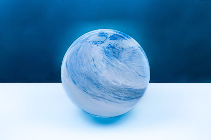 Pacific Reef - Large HandBlown Glass Lamp