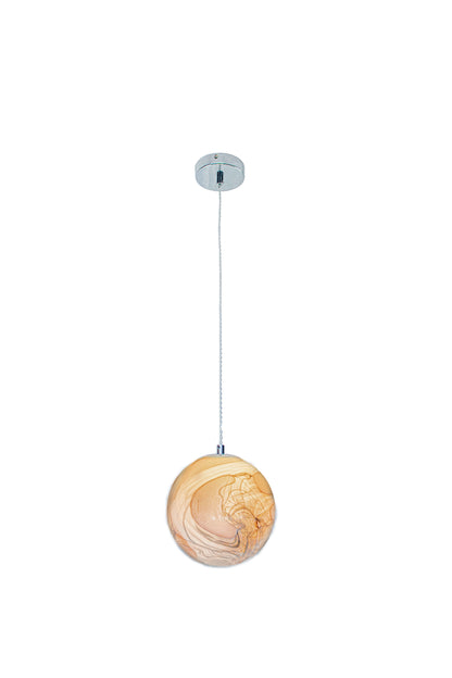 Handblown Glass Pendant Lamp