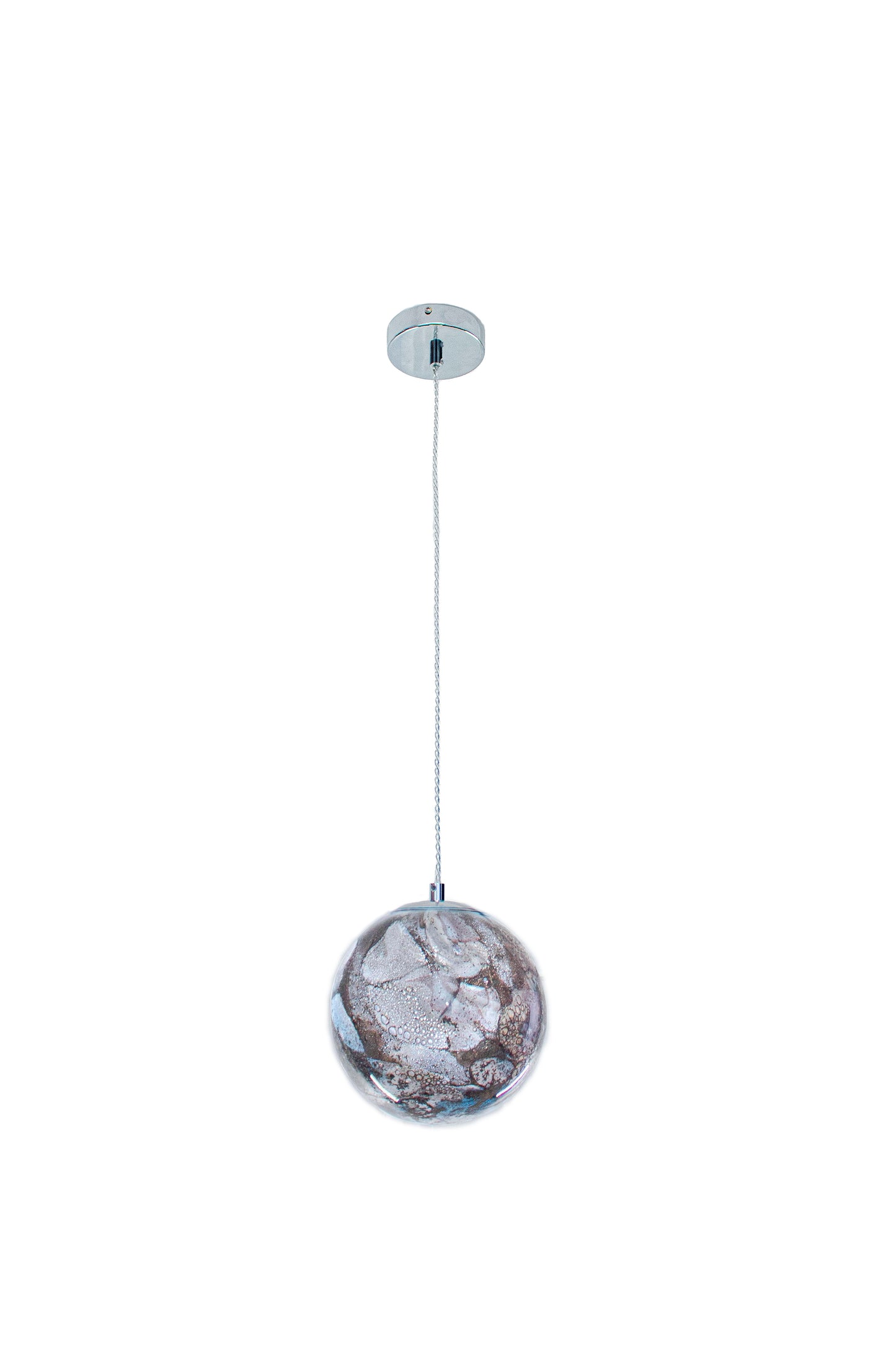 Handblown Glass Pendant Lamp