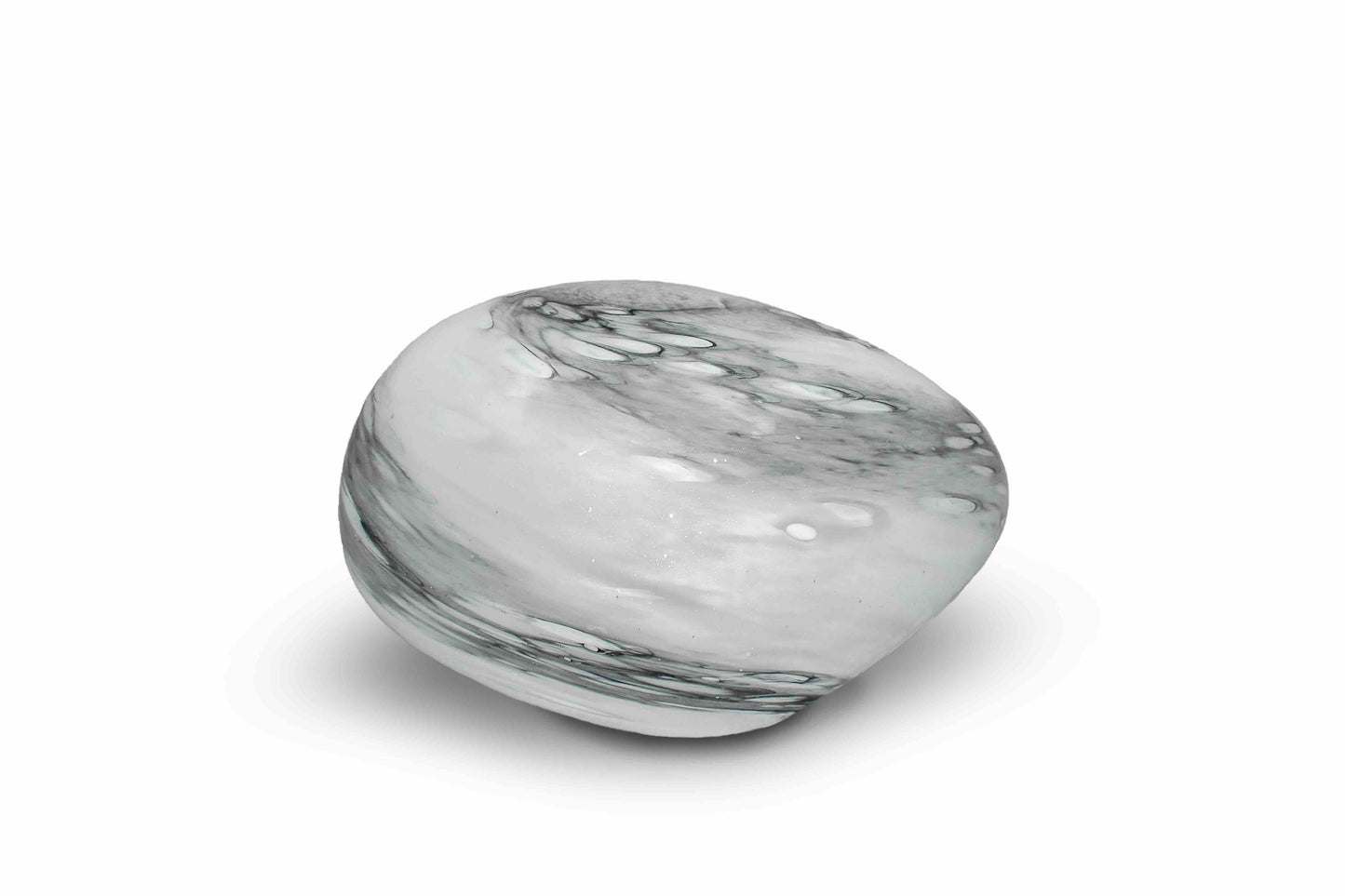 Marble Stone - HandBlown Glass Lamp - Large Pebble - Limited Edition