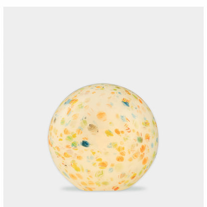 Handblown Colour-Changing Glass Sphere Lamp - Small