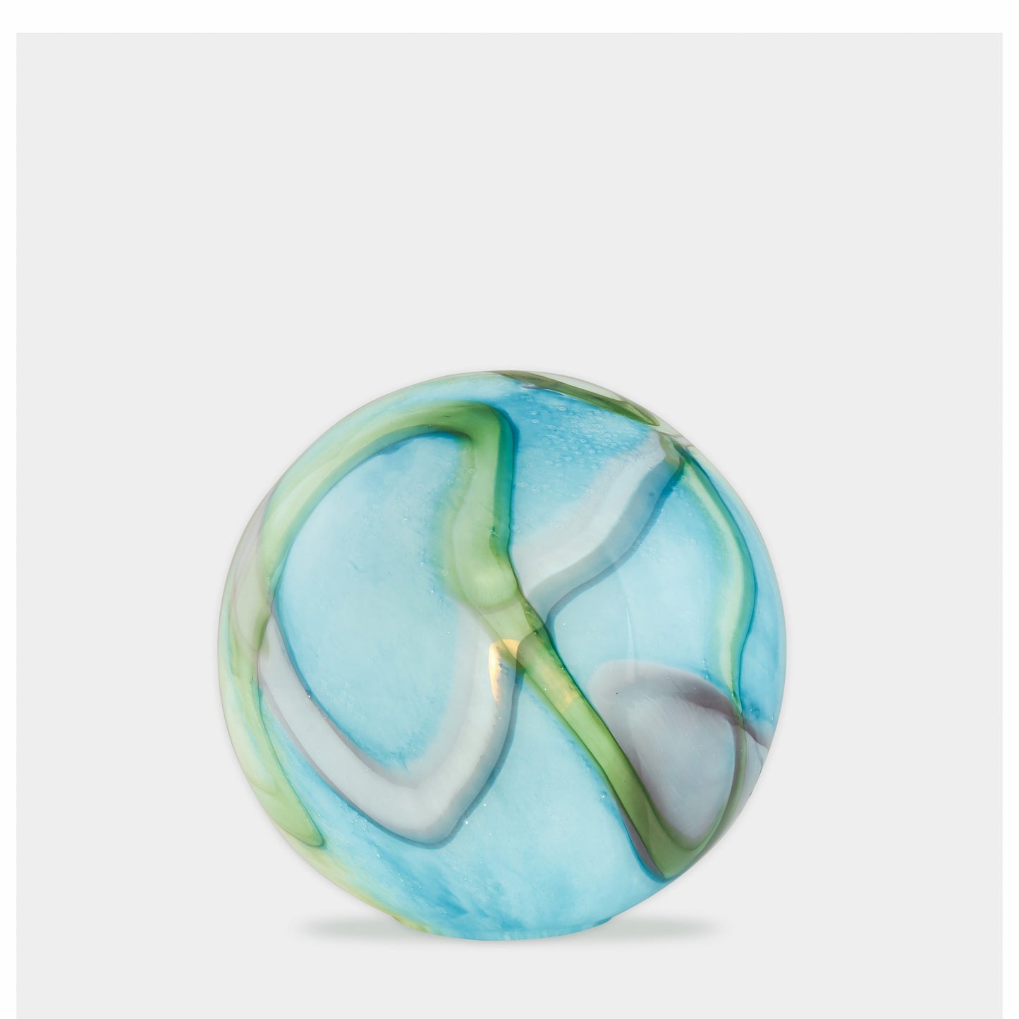 Handblown Colour-Changing Glass Sphere Lamp - Large