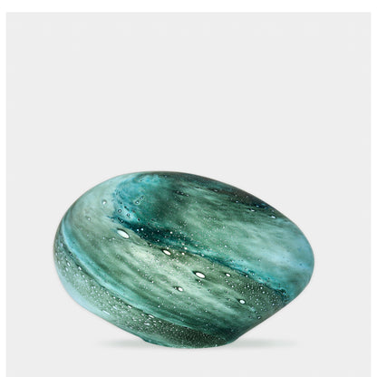Colour Changing Glass Lamp with Remote — Pebble | Handblown
