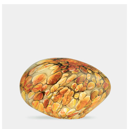 Colour Changing Glass Lamp with Remote — Pebble | Handblown