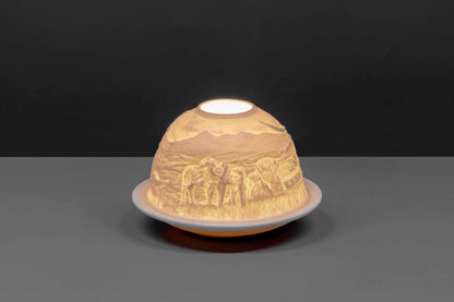 Highland Cow - Tea-light Holder