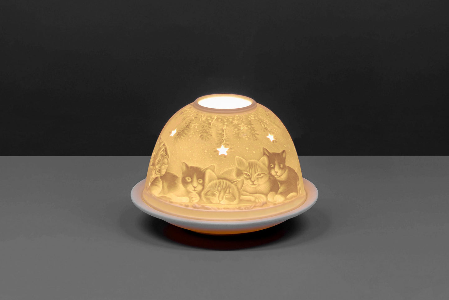 Christmas Cats - Tea-light Holder