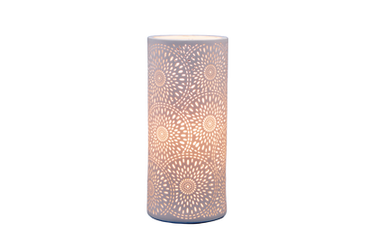 Handmade Fireworks Porcelain Column Lamp