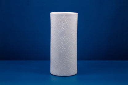 Handmade Sparkles Porcelain Column Lamp