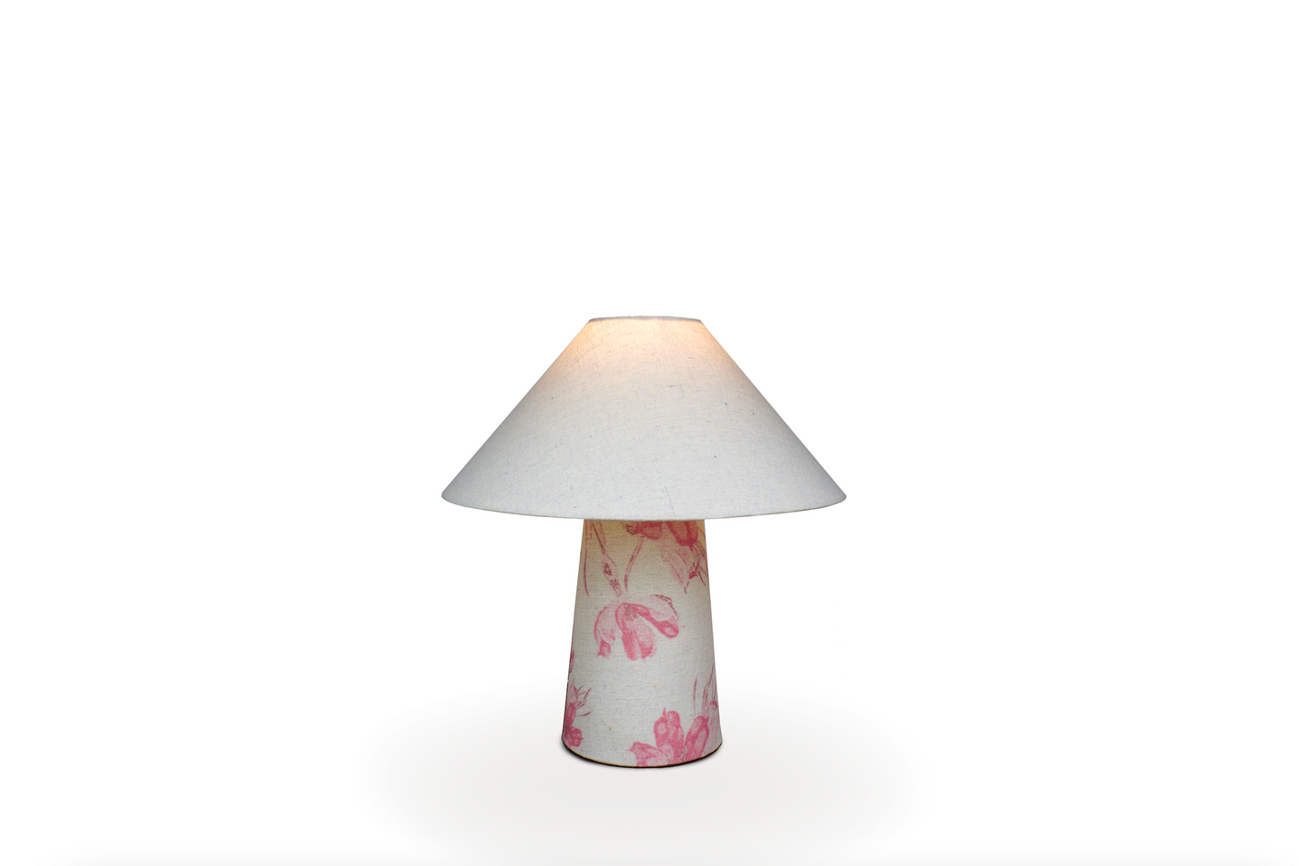 Floral Fabric Table Lamp