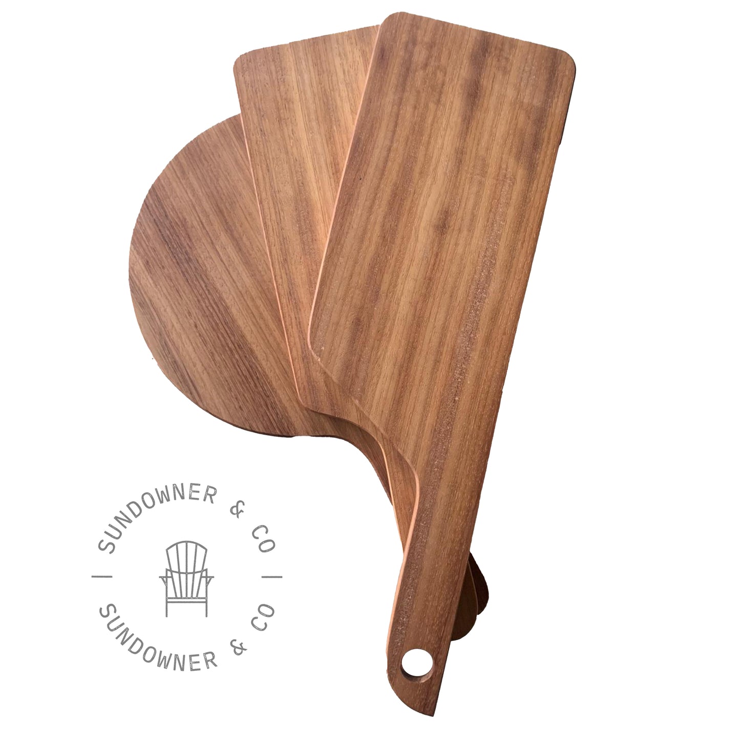 Offset Handle Charcuterie board